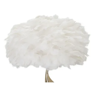 LAMPA STOŁOWA SLIM BIAŁA 40X63 cm